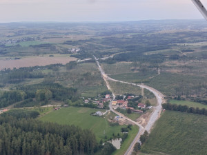 FOTO: Obchvaty zrychlují dopravu a mění krajinu u Brtnice, Rytířska i u Jihlavy