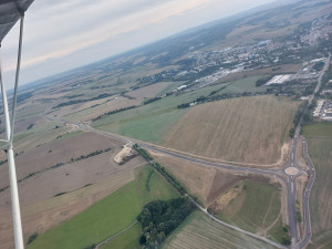 FOTO: Obchvaty zrychlují dopravu a mění krajinu u Brtnice, Rytířska i u Jihlavy