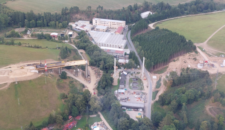 FOTO: Obchvaty zrychlují dopravu a mění krajinu u Brtnice, Rytířska i u Jihlavy. Foto: Se svolením Josefa "Joe" Vochyána