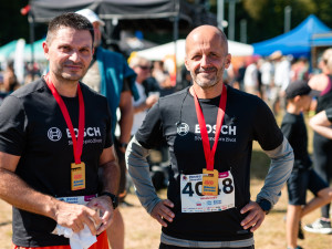 Záběry z průběhu akce Jihlavský půlmaraton 2025 ze dne 7. září 2025. Foto: Bosch