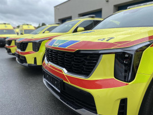 VIDEO: Krajští záchranáři mají nové vozy, v Jihlavě doplňují vrtulník a sanitky. Foto: Se svolením Zdravotnické záchranné služby Kraje Vysočina