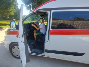 Natálie komunikuje jen pomocí počítače. Má za sebou vysněný výlet na jižní Moravu