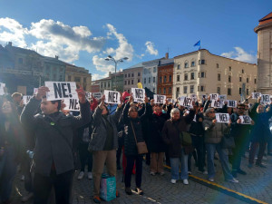 V Jihlavě lidé říkají „ne“ komunistům. Stále je velká naděje, sdělila Vašáryová