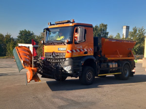 FOTO: Jsme naprosto připraveni, hlásí před začátkem zimy cestáři. Soutěžili v rodeu