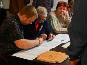 VIDEO: Myslím, že občanskodemoktratická strana bude zničená, řekl volič v Jihlavě