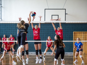 Ilustrační foto ze zápasů 1.ligy U20. Foto: Se svolením Volejbalu Jihlava