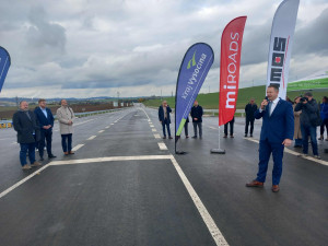 FOTO: Jihovýchodní obchvat Jihlavy se otevírá, řidiči ho mohou využívat v celé délce