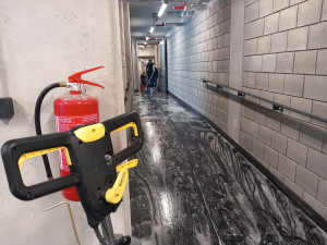 FOTO: V Horácké aréně finišuje úklid. Pivnice bude otevírat dnes odpoledne