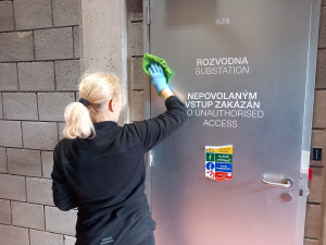 FOTO: V Horácké aréně finišuje úklid. Pivnice bude otevírat dnes odpoledne