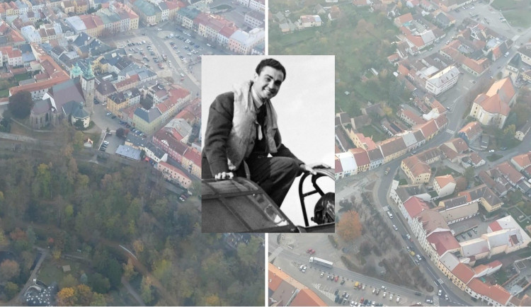 Vilém Göth a místa, se kterými byl spjatý. Foto: Josef 'Joe' Vochyán + Jaroslav Popelka & Čeští RAFáci (koláž)