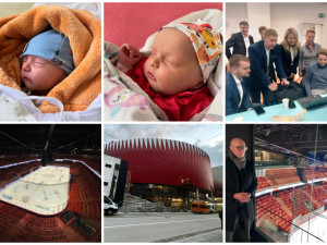 ŘÍJEN NA DRBNĚ: Volební zpravodajství, raritní porod dvojčat, Horácká aréna se otevřela