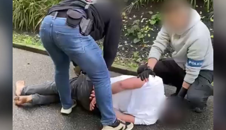 VIDEO: Do vězení se zloději nechtělo. Před policií prchal bosý po žižkovských střechách