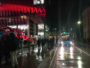 FOTO: Horácká aréna se slavnostně otevírá, tisíce lidí déšť neodradil