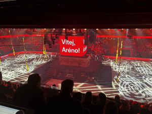 FOTO: Horácká aréna se slavnostně otevírá, tisíce lidí déšť neodradil