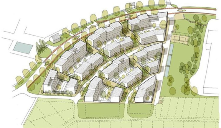 V Jihlavě v blízké době vyrostou stovky nových bytů, budou ve třech lokalitách. Vizualizace: Se svolením města Jihlava