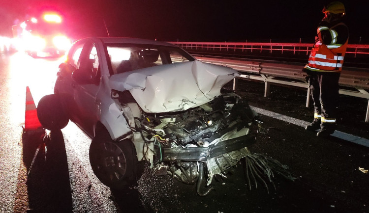 Kvůli vážné nehodě byla uzavřená dálnice D4 na Písecku