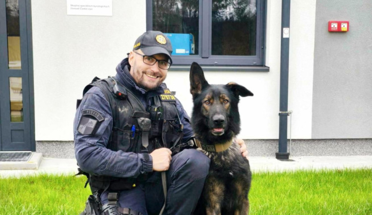 Pátrací akce na Hvozdu. Německá turistka se ztratila, vypátral ji pes Loky