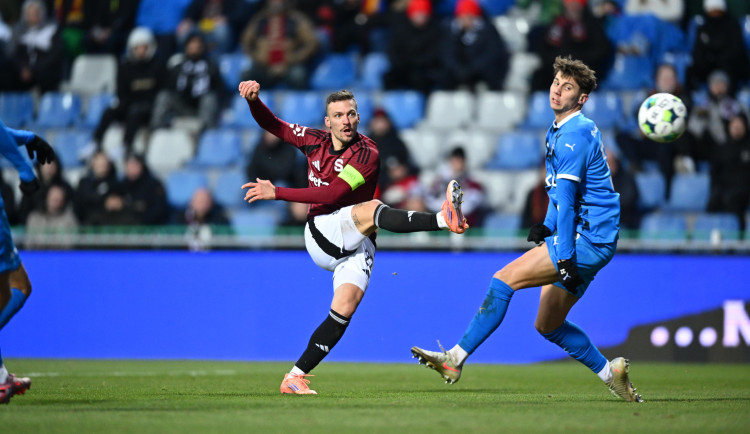 Fotbalisté Sparty vyhráli v Mladé Boleslavi. Pražané rozhodli už v prvním poločase