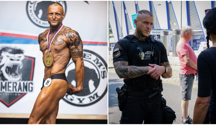 První závod a hned vítězství, sympatický strážník zabodoval v soutěži Golem Classic