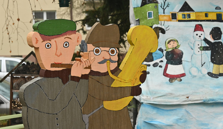 Vánoce na jihlavském Paloučku, potěší za světla i po setmění. Podívejte se