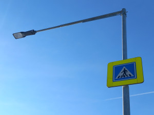 FOTO: V Heleníně je nové osvětlení, úsekové měření bude od léta a to v obou směrech