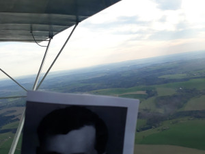 FOTO: Letec Vochyán podnikl pouť po stopách pátera Toufara, umučeného komunisty