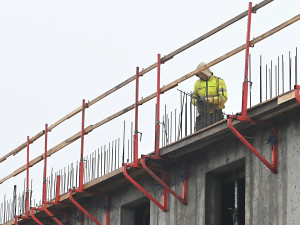 FOTO: Dokončení stavby vysokoškolských kolejí v Jihlavě je posunuté na březen 2027