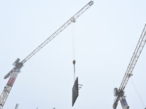 FOTO: Dokončení stavby vysokoškolských kolejí v Jihlavě je posunuté na březen 2027