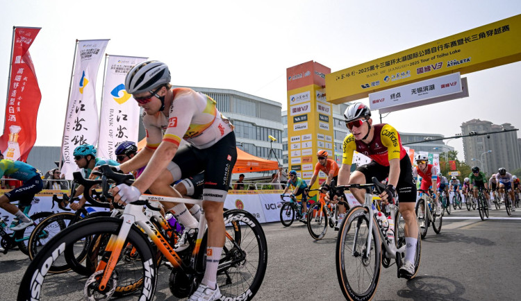 Hned první závod v Číně jsem mohl vyhrát, ohlíží se cyklista Richard Habermann. Foto: Se svolením Richarda Habermanna