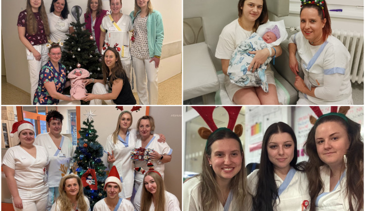 24. prosinec v jihlavské nemocnici: Čtyři kosti v krku, dvě narozená miminka