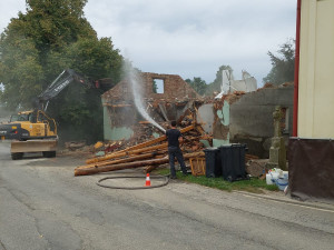 Nová zbrojnice v Nadějově byla jako Horácká aréna. Hasiči uspěli v celostátní anketě. Foto: Se svolením SDH Nadějov