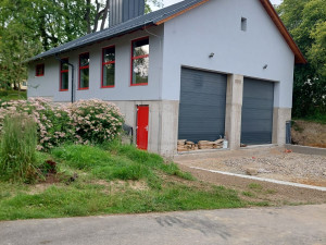 Nová zbrojnice v Nadějově byla jako Horácká aréna. Hasiči uspěli v celostátní anketě. Foto: Se svolením SDH Nadějov