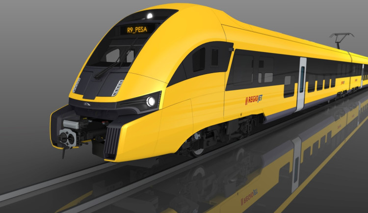 ANKETA: Revoluce na kolejích: I přes Jihlavu začnou jezdit fungl nové žluté vlaky. Foto: Se svolením RegioJet