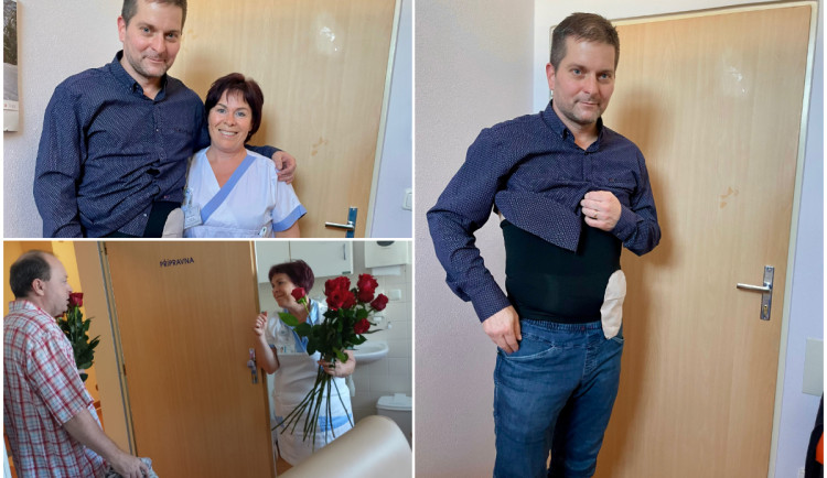 Život s vývodem píše různé příběhy. Velkou pomocí je sestra v novoměstské nemocnici