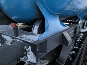 V Havlíčkově Brodě vykolejil cisternový vagon, omezený je provoz na Okrouhlici