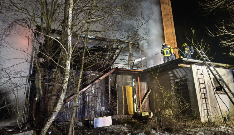 Ze zásahu, Foto: Se svolením HZS Kraje Vysočina