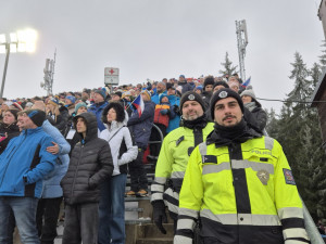 ANKETA: Biatlon v Novém Městě navštívilo přes osmdesát tisíc lidí, policie je hlídala