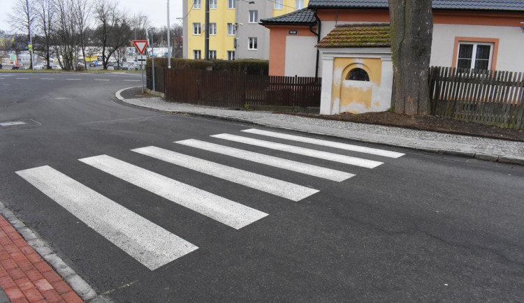 Ilustrační foto, zvýšení bezpečnosti chodců. Foto: Poskytlo město Bruntál