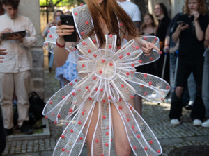 Z oslav 70. výročí: škola připomněla historii i současnou tvorbu studentů. Foto: Poskytla SUPŠ Jihlava-Helenín