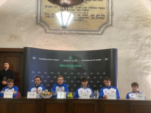 VIDEO: Zima a hokejová tradice. Švédští tenisté se v Jihlavě cítí jako doma