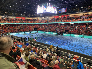 ONLINE: Jihlava poprvé hostí Davis Cup, v Horácké aréně hrají Češi proti Švédům
