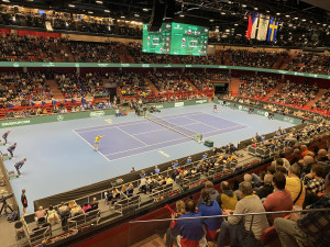 ON-LINE: Jihlava poprvé hostí Davis Cup, v Horácké aréně hrají Češi proti Švédům