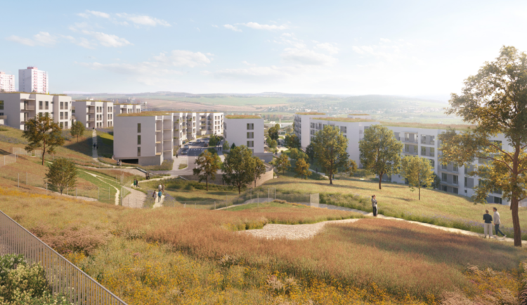 Zájem roste. Stavbu bytů na Kamenném vrchu chce město odstartovat ještě letos