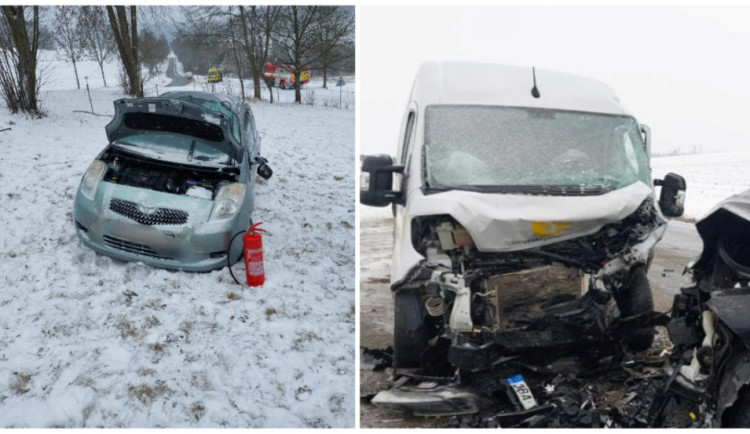 Aktuálně ze silnic: U Kostelce se zasekl kamion. Další problémy přibývají