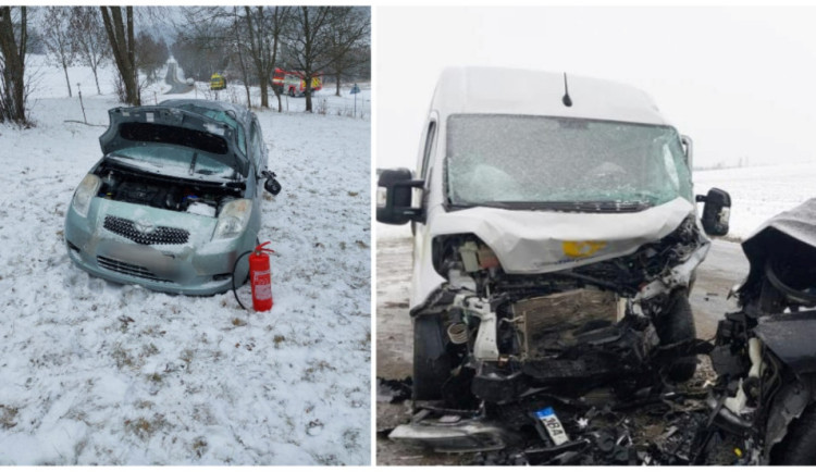 Aktuálně ze silnic: U Kostelce se zasekl kamion. Další problémy přibývají