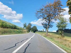 Silničáři letos na Žďársku opraví část tahu z Nového Města na Moravě do Olešné