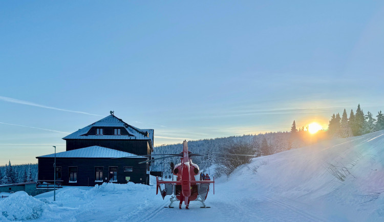 Téměř dvacet zraněných za týden. Záchranáři zasahovali na sjezdovkách
