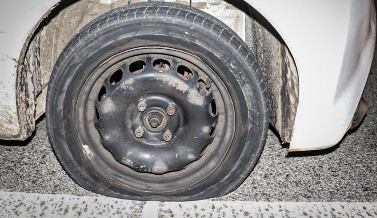 Použití zastavovacího pásu. Foto: Se svolením Policie ČR