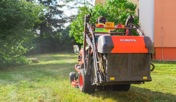 Olomouc mění způsob sekání trávy. Přechází na ekologičtější variantu