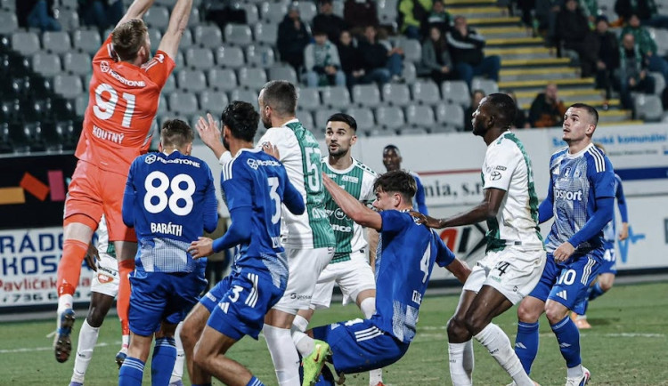 Jablonec doma nestačil na Sigmu. V závěru rozhodl Šíp